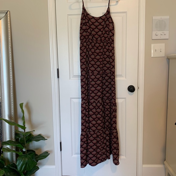 Michael Kors Scalloped Chandelier Maxi Dress, Sz M - Picture 8 of 11